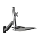 EATON - WorkWise Wall-Mounted Workstation, Single Display