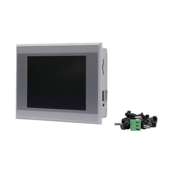EATON - HMI für EASY-E4, 5.7 Zoll, Resistiv Touch Display, 24 VDC, 1xETH, SD-Slot, USB, ModbusTCP easyE4, Linux