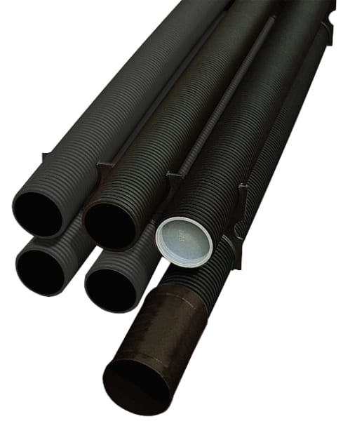 FRAENKISCHE - Kabelschutzrohr starr Kabuflex S DN 145 3m-Stang+Muffe