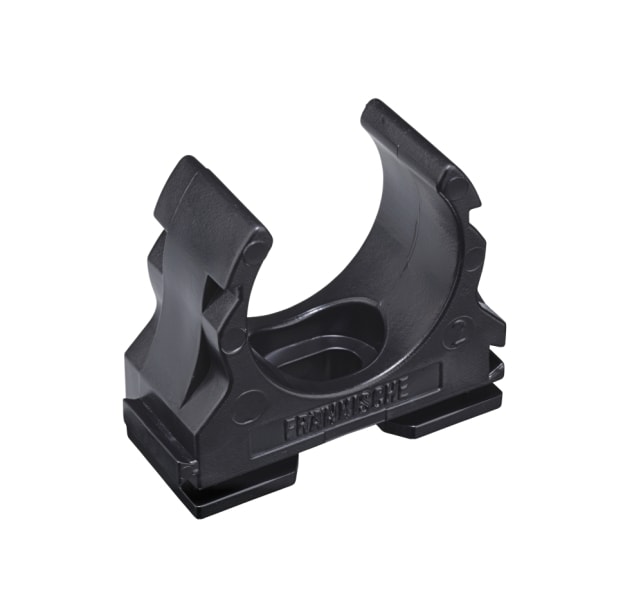 FRAENKISCHE - Kunststoff-Klemmschelle clipfix-H0 50 schwarz