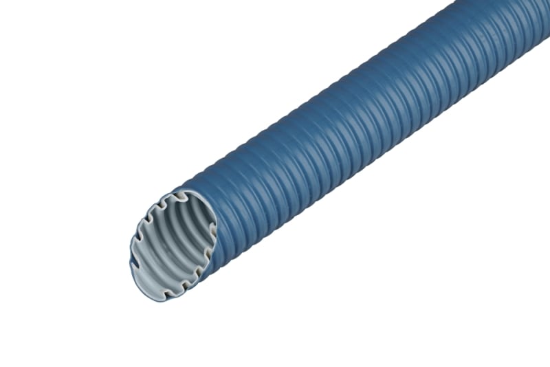 FRAENKISCHE - Kunststoffpanzerschlauch mittel FFKuS-EM-F 25 blau