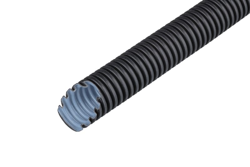 FRAENKISCHE - Kunststoffpanzerschlauch FFKu-EM-F-UV 20 schwarz m.Gls-m.Fol