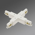 REGIOLUX - Verbinder X-Form, aus PC. DPSN-KX ws
