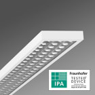 REGIOLUX - Anbauleuchte, MIRO® Parabolraster. aduna-ADAX/1500 IP65 12000 940 DALI2