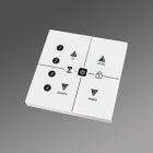 REGIOLUX - Bluetooth 5.0 Touch Panel, Wand-/Dosenmontage, IP20, LC-RX FLEX BT5 TOUCH PANEL