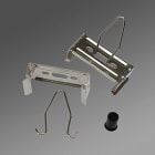 REGIOLUX - 2x variierbare Edelstahl-Befestigungsclips und, maran Halteklammer Set