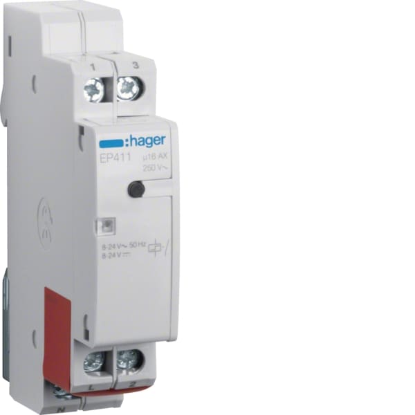HAGER - Elek, Fernschalter 1S 8 bis 24V