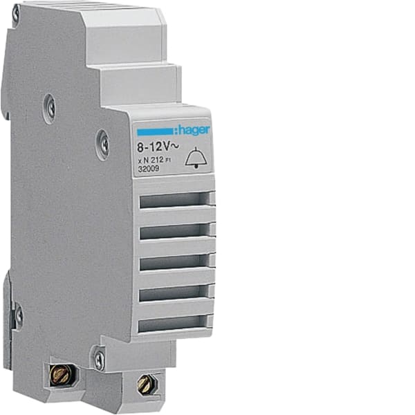 HAGER - Klingel 8-12V/0,33A, 1 PLE