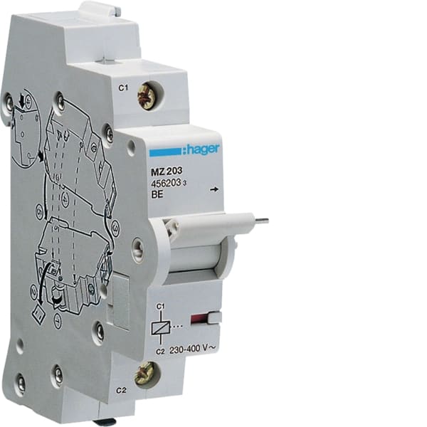 HAGER - Arbeitstromausloeser 230/415V AC