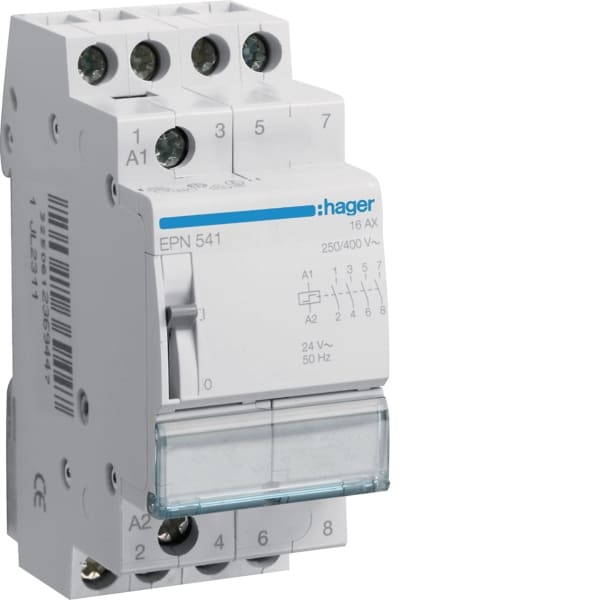 HAGER - Fernschalter 4S 24V