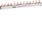 HAGER - Phasenschiene,4pol,10mm²,1FI,4p +9LS,1+N