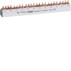 HAGER - Phasenschiene,4pol,16q,12mod,Gabel