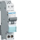 HAGER - LS-Schalter 16A/1pol+N/B 6kA, 1TE, QC