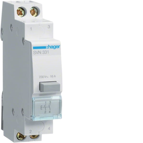 HAGER - Taster, 2S