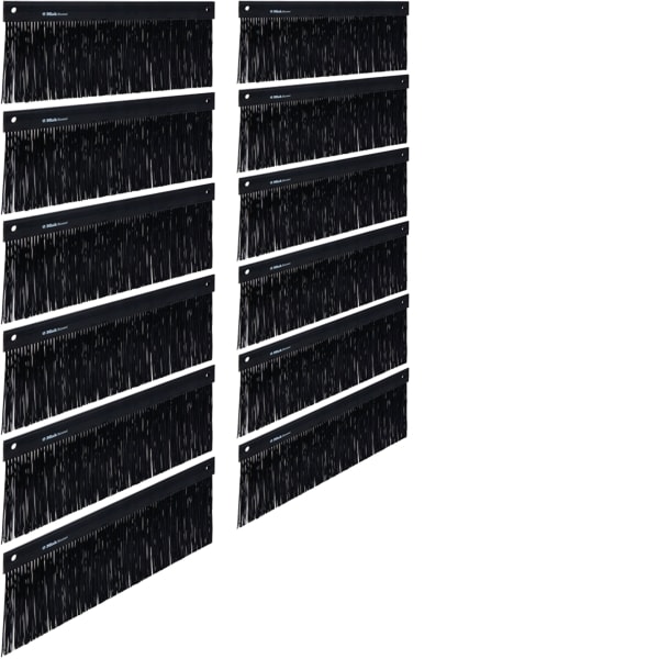 HAGER - Bodenblech mit Bürste 1600x400 (BxT)
