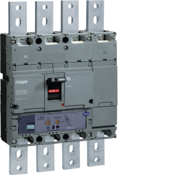HAGER - Leistungsschalter h1000 4P 70kA 800A LSI