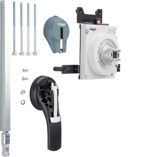 HAGER - Drehantrieb auf Tür H800-H1000