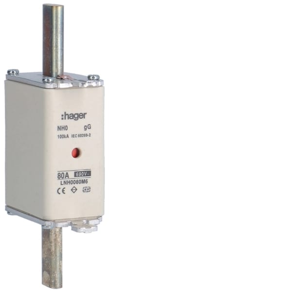 HAGER - NH-Sicherungseinsatz NH0 gG 690V 80A