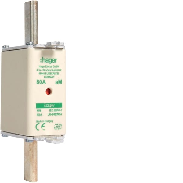 HAGER - NH-Sicherungseinsatz NH0 aM 690V 80A