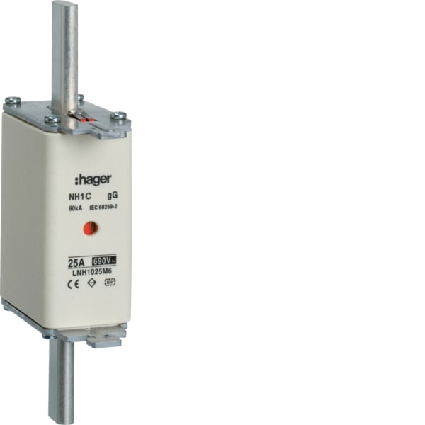 HAGER - NH-Sicherungseinsatz NH1 gG 690V 25A