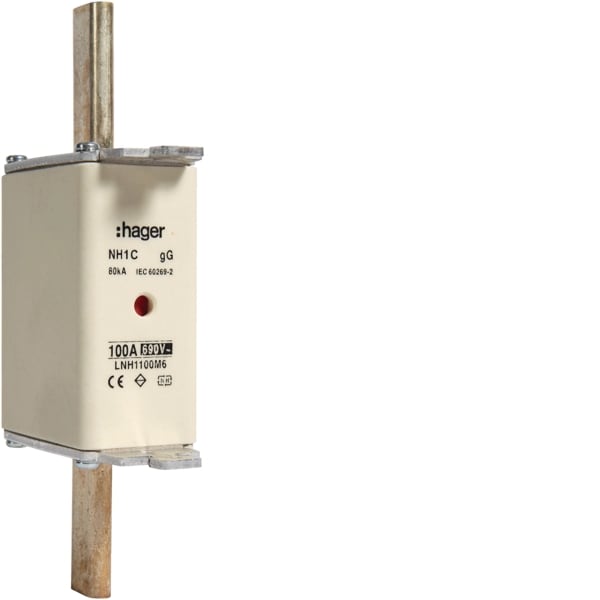 HAGER - NH-Sicherungseinsatz NH1 gG 690V 100A