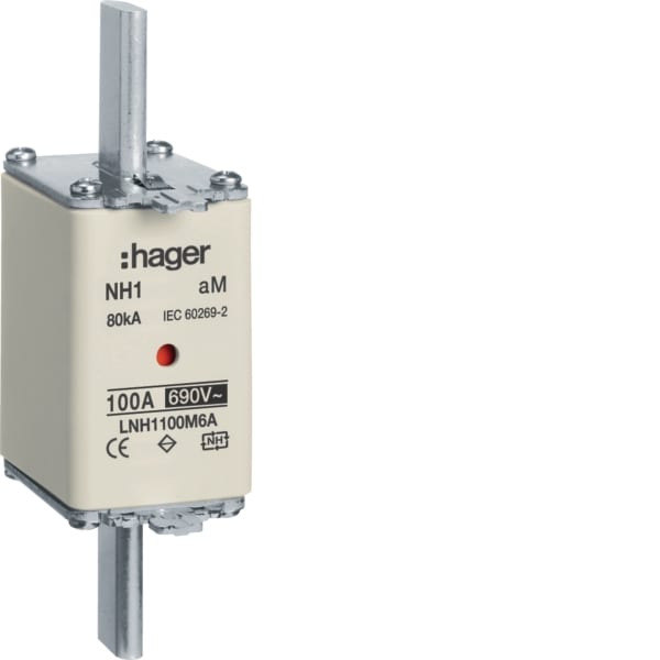 HAGER - NH-Sicherungseinsatz NH1 aM 690V 100A