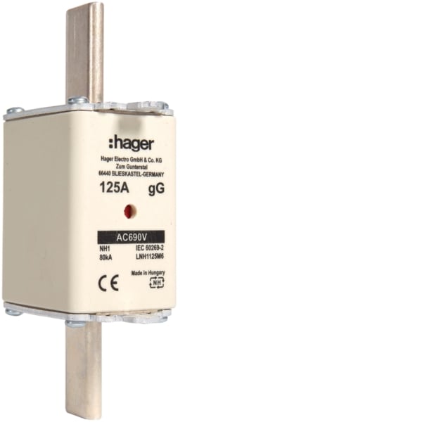 HAGER - NH-Sicherungseinsatz NH1 gG 690V 125A