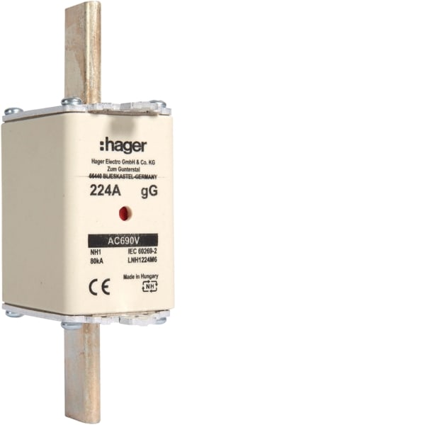 HAGER - NH-Sicherungseinsatz NH1 gG 690V 224A