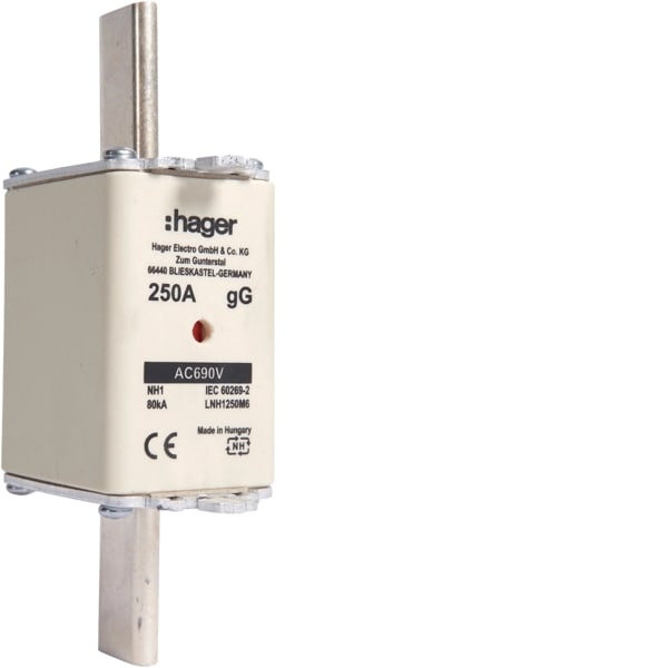 HAGER - NH-Sicherungseinsatz NH1 gG 690V 250A