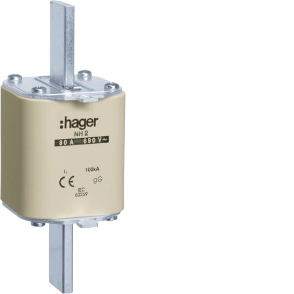 HAGER - NH-Sicherungseinsatz NH2 gG 690V 80A
