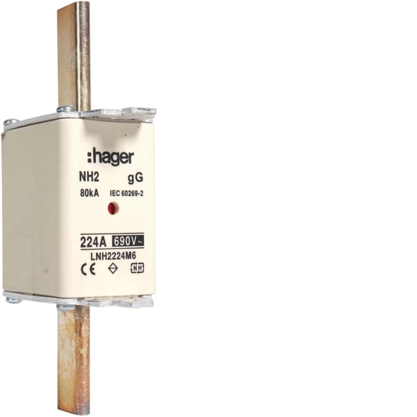 HAGER - NH-Sicherungseinsatz NH2 gG 690V 224A
