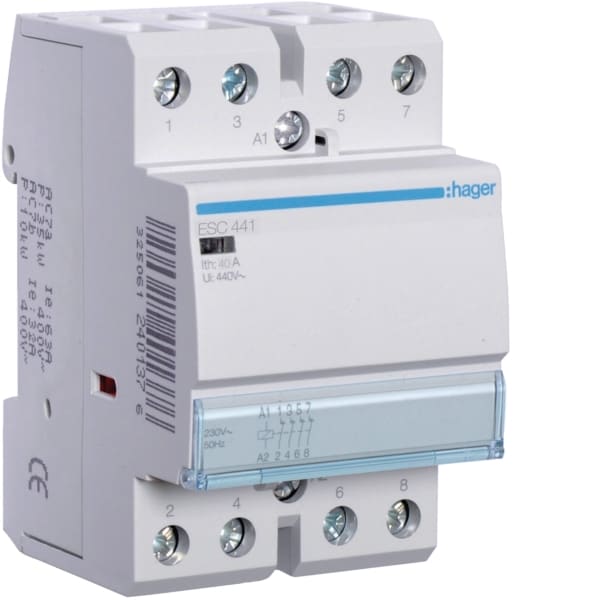 HAGER - Schütz 40A, 4O, 230V