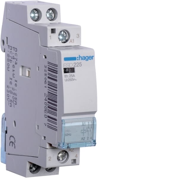 HAGER - Schütz 25A, 2S, 24V