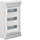 HAGER - Vector IP65, 3x12 PLE, UV-stabil, o. LE