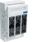 HAGER - NH1-Trenner, 3x250A, Montageplatte, M10