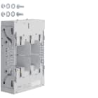 HAGER - NH1-Unterteil, 3x250A, Montagepl,, M10
