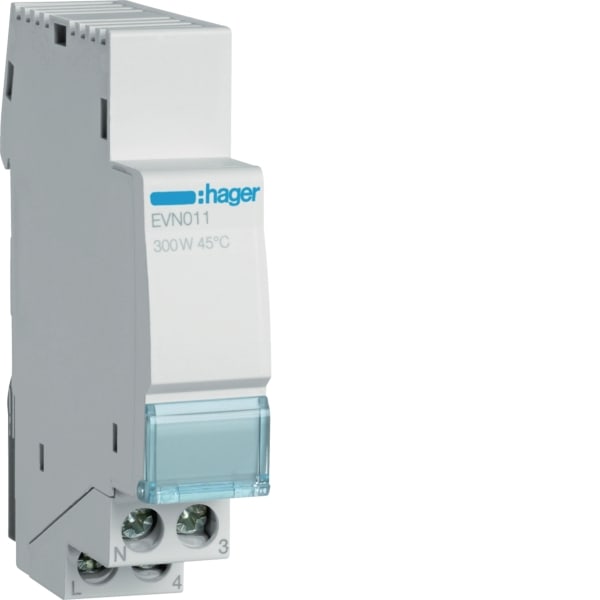 HAGER - Ferndimmer 300W/VA LED/ESL universal 1TE