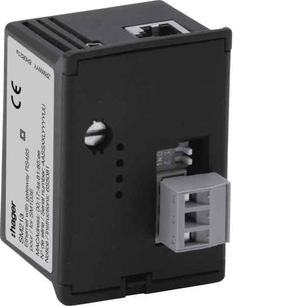 HAGER - Modul Ethernet Jbus/Modbus für SM103E
