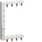 HAGER - Phasenschiene 3+N 2-reih.links vertikal