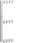 HAGER - Phasenschiene 3+N 3-reih.links vertikal