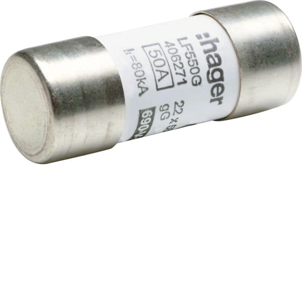 HAGER - Sicherung 22x58 gG 50A