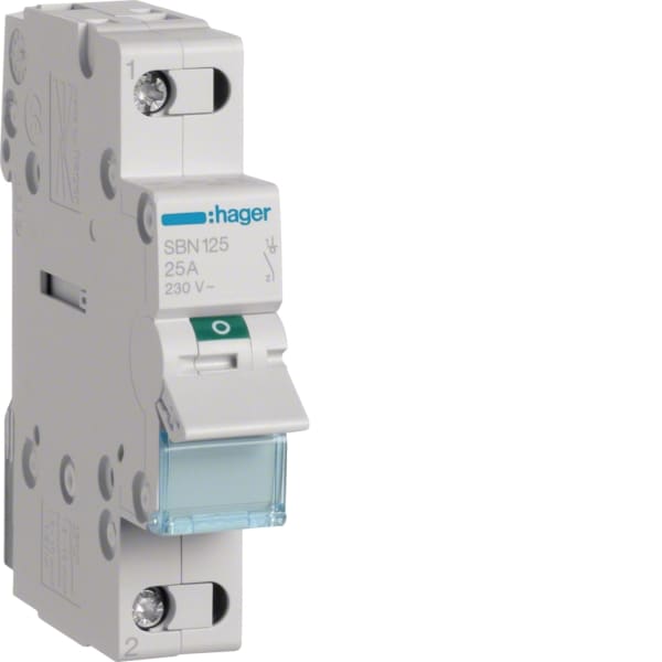 HAGER - Ausschalter 1P 25A