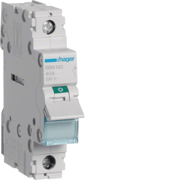 HAGER - Ausschalter 1P 40A