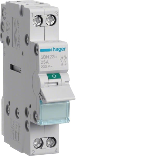 HAGER - Ausschalter 2P 25A