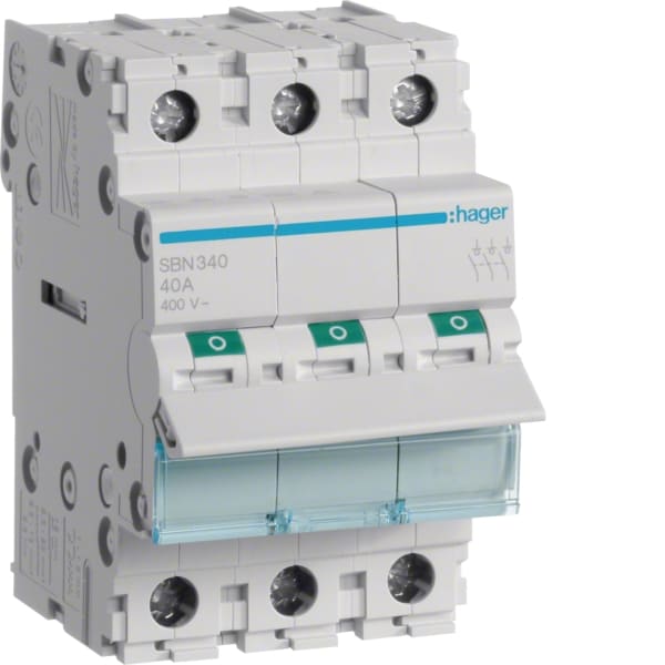 HAGER - Ausschalter 3P 40A