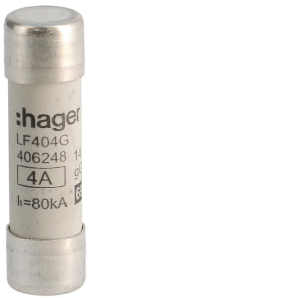 HAGER - Sicherung 14x51 gG 4A