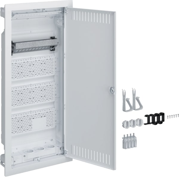 HAGER - HW Volta 4,MP,Steckdose, PatchPanel
