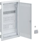 HAGER - Mediaverteiler Hohlwand 3reih 2Lochbl+1Hutsch 595x315x87mm