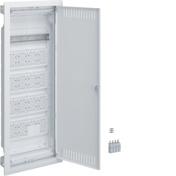 HAGER - Mediaverteiler Hohlwand 5reih 2Lochbl+1Hutsch 846x315x87mm