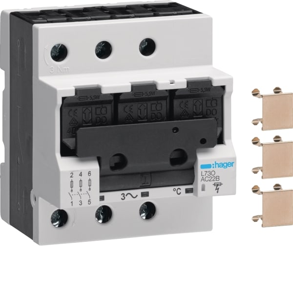 HAGER - D02-Lastrennschschalter 3P 63A